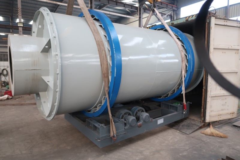 three cylinder rotary dryer