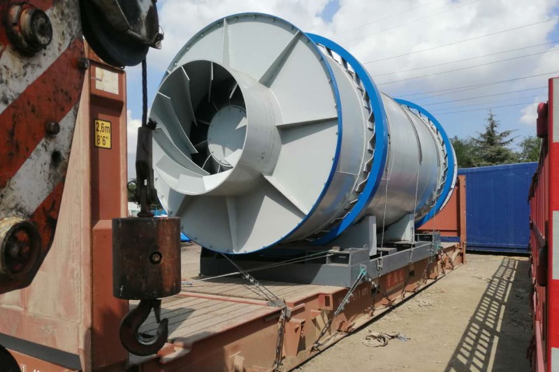 three cylinder rotary dryer